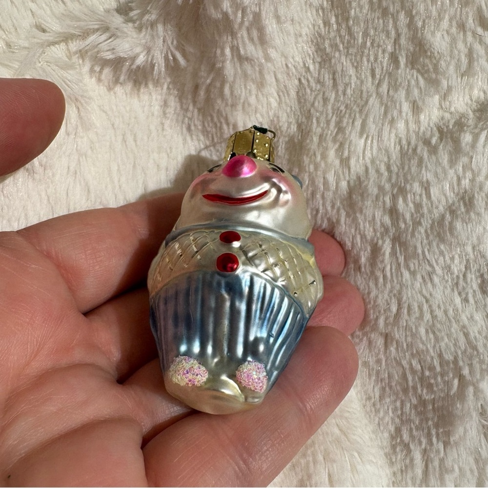 Vintage Germany Glass Christmas Ornament lot hand blown hand painted - Picture 9 of 12